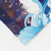 Azoren design fleece deken (Hoek)