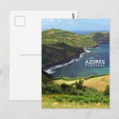 Azoren eilanden foto, Portugal Briefkaart (Voorkant / Achterkant)