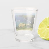 Azoren eilanden foto, Portugal Shot Glas (Achterkant)
