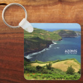Azoren Eilanden foto, Portugal Sleutelhanger (Voorkant)