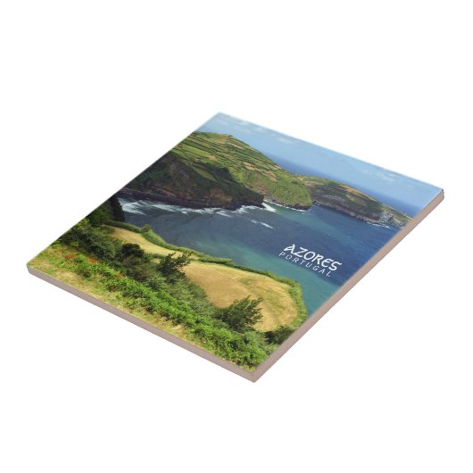 Azoren eilanden foto, Portugal Tegeltje (Zijkant)