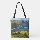 Azoren eilanden foto, Portugal Tote Bag (Achterkant)