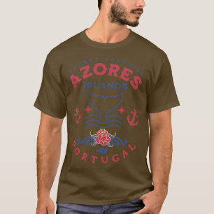 Azoren Eilanden Portugal Geheim Paradijs T-shirt
