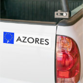 Azoren European Union License Bord Sticker (Op Truck)