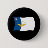 Azoren Flag Button (Voorkant)