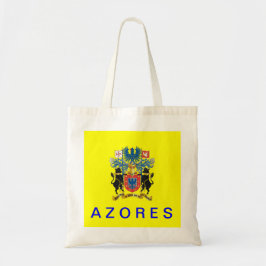 Azoren Flag Cotton Bag Tote Bag