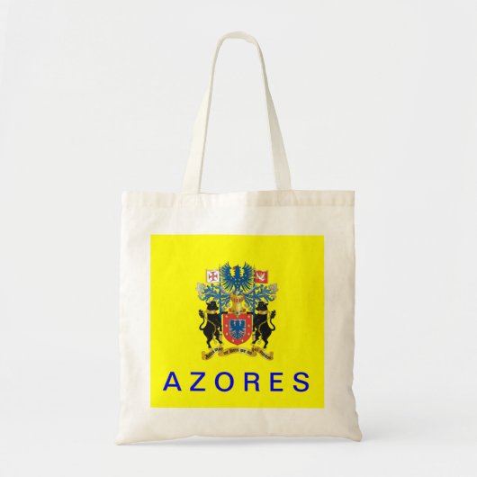 Azoren Flag Cotton Bag Tote Bag (Voorkant)