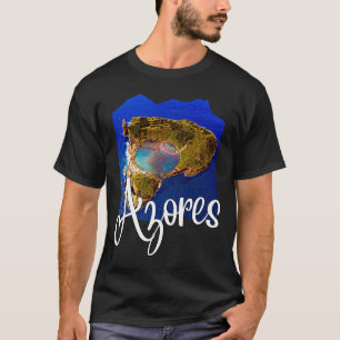 Azoren Flag Patriotic Portugal Roots Azores Souv T-shirt