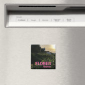 Azoren: Flores Panoramic Kitchen Magnet (Insitu (Vaatwasser))