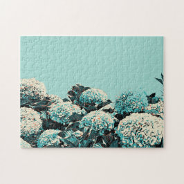 Azoren gift, Hydrangeas Illustration Portugal Legpuzzel