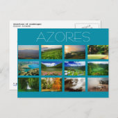 Azoren Landscapes Briefkaart (Voorkant / Achterkant)