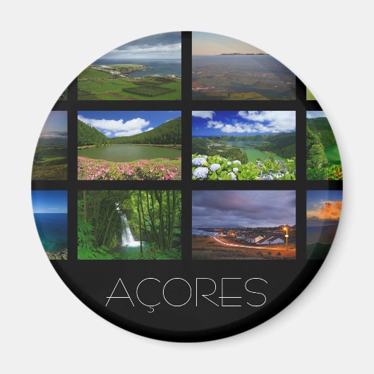 Azoren Landscapes Magneet (Voorkant)