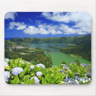 Azoren landschap Mousepad Muismat