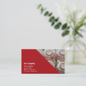 Azoren met handbeschilderd aardewerk visitekaartje (Staand voorkant)