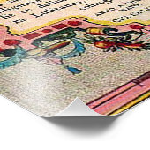 Azoren - Oude kaart -  verzonken Exploratie Foto Afdruk (Hoek)