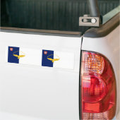 Azoren, Portugal Bumpersticker (Op Truck)