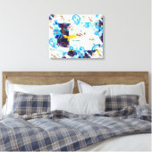 Azoren, Portugal Canvas Afdruk (Insitu (Slaapkamer))