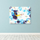 Azoren, Portugal Canvas Afdruk (Insitu (Houten vloer))