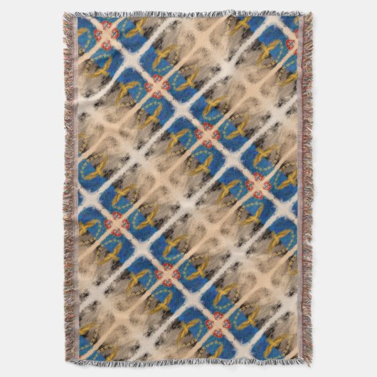 Azoren, Portugal Deken (Voorkant Verticaal)