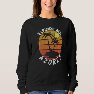 Azoren Portugal Eiland Retro Strand Vintage Zonson Trui