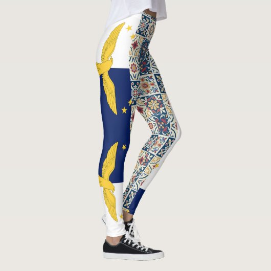 Azoren, Portugal Leggings (Rechts)