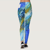 Azoren, Portugal Leggings (Achterkant)