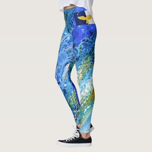 Azoren, Portugal Leggings (Links)
