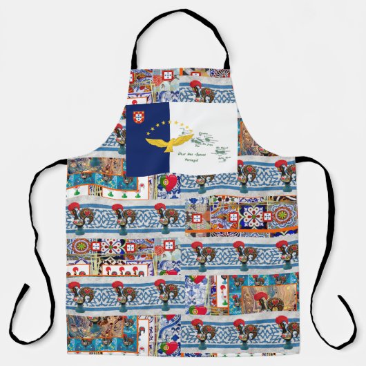 Azoren, Portugal Schort (Voorkant)