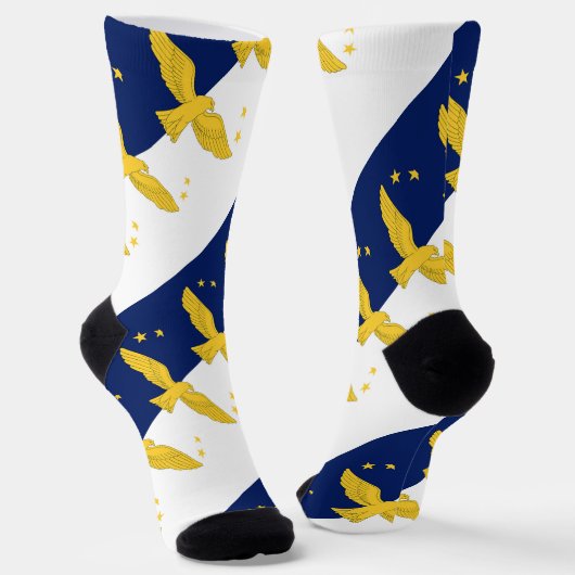 Azoren, Portugal Sokken (Gebogen)