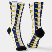 Azoren, Portugal Sokken (Gebogen)