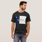 Azoren, Portugal T-shirt (Voorkant volledig)