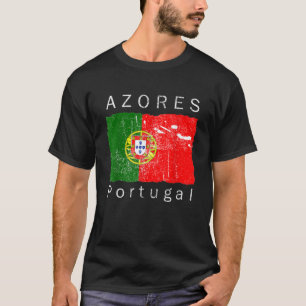 Azoren Portugal vlag I Love Portugal 693 T-shirt