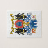 Azoren (Portugal) Wapenmunt Legpuzzel (Horizontaal)