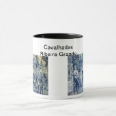 Azoren- Portugese Mok Azulejo (Midden)