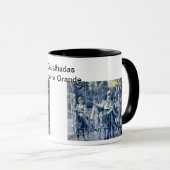 Azoren- Portugese Mok Azulejo (Voorkant rechts)