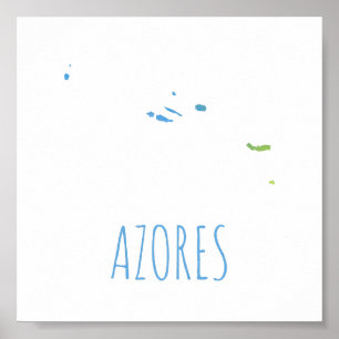 Azoren Poster