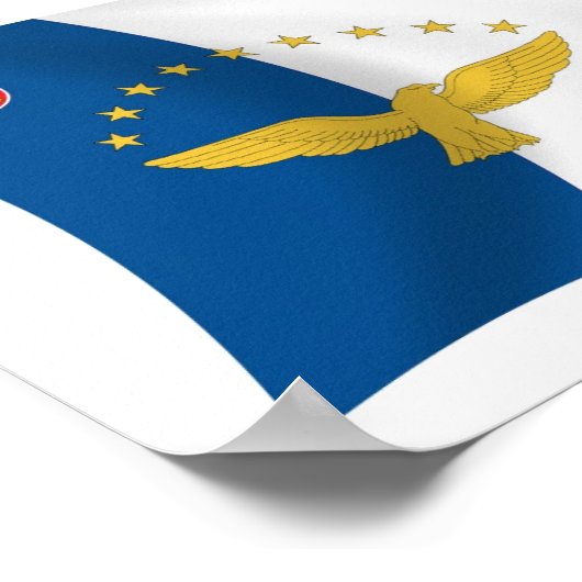 Azoren Poster afdrukken (Hoek)