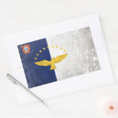 Azoren Rechthoekige Sticker (Envelop)