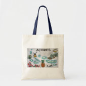 Azoren souvenir tote bag (Voorkant)