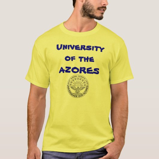 Azoren University T-shirt (Voorkant)