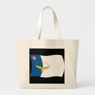 Azoren Vlag Boodschappentas Grote Tote Bag