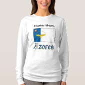Azoren vlag gepersonaliseerd t-shirt (Voorkant)
