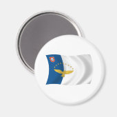 Azoren Vlag Magneet (Voorkant / Achterkant)