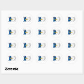 Azoren Vlag Sticker (Vel)