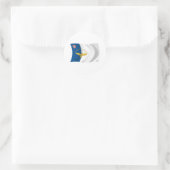 Azoren Vlag Sticker (Tas)