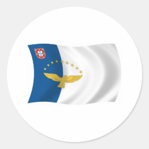 Azoren Vlag Sticker