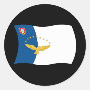 Azoren Vlag Sticker