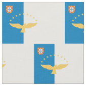 Azores Flag Stof (Close Up)