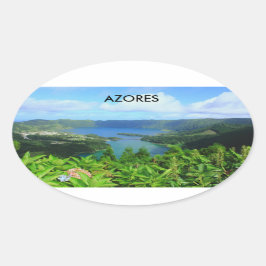 Azores Ovale Sticker