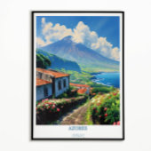Azores Print - Azores Poster - Pico Mountain Print